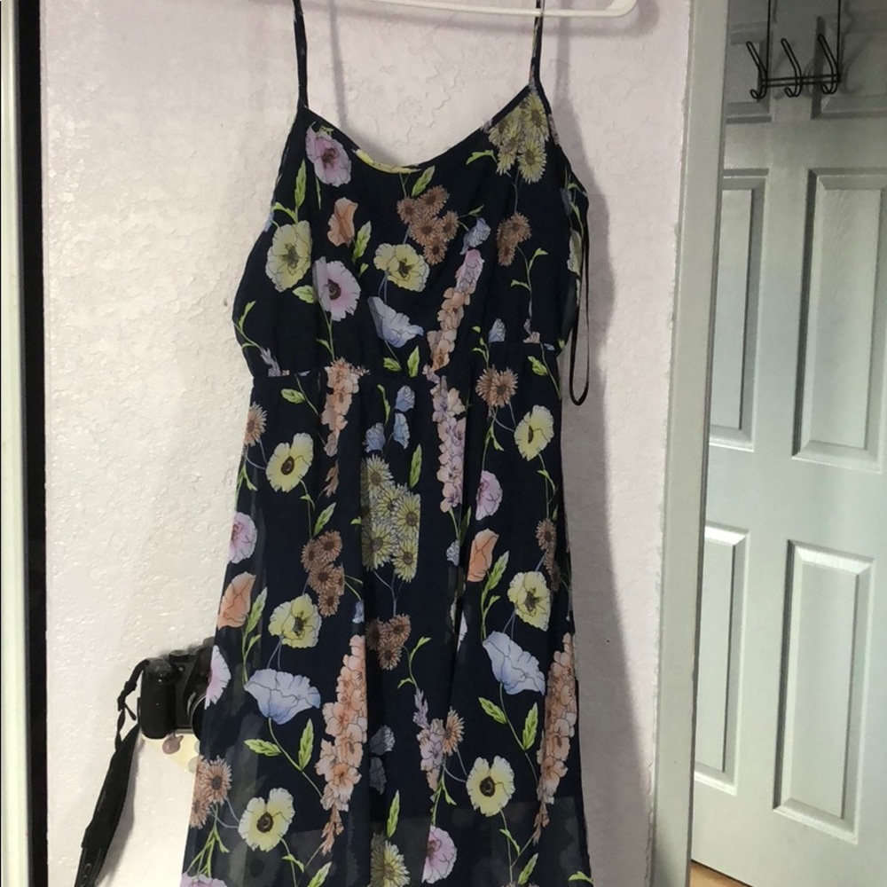Floral maxi dress